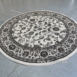 Круглый Ковер Для Гостиной Арт 30073 Белый