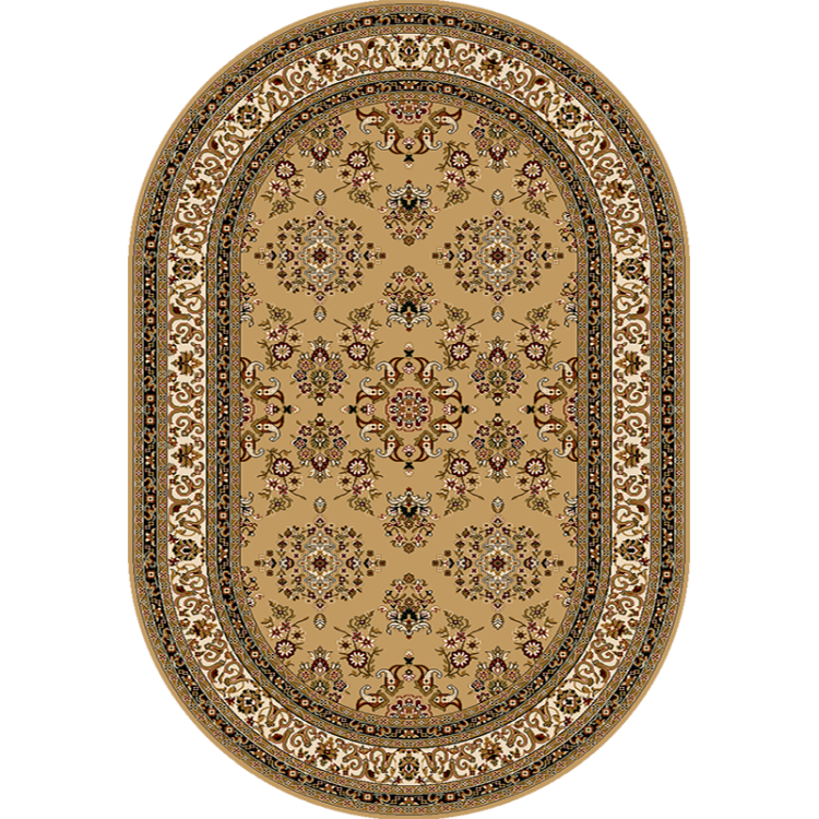 Ковер Акварель 20697 22155 овал